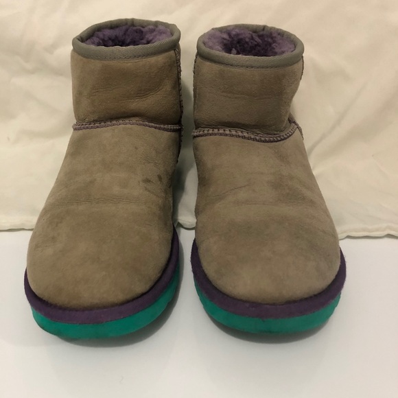 multi colored ugg boots